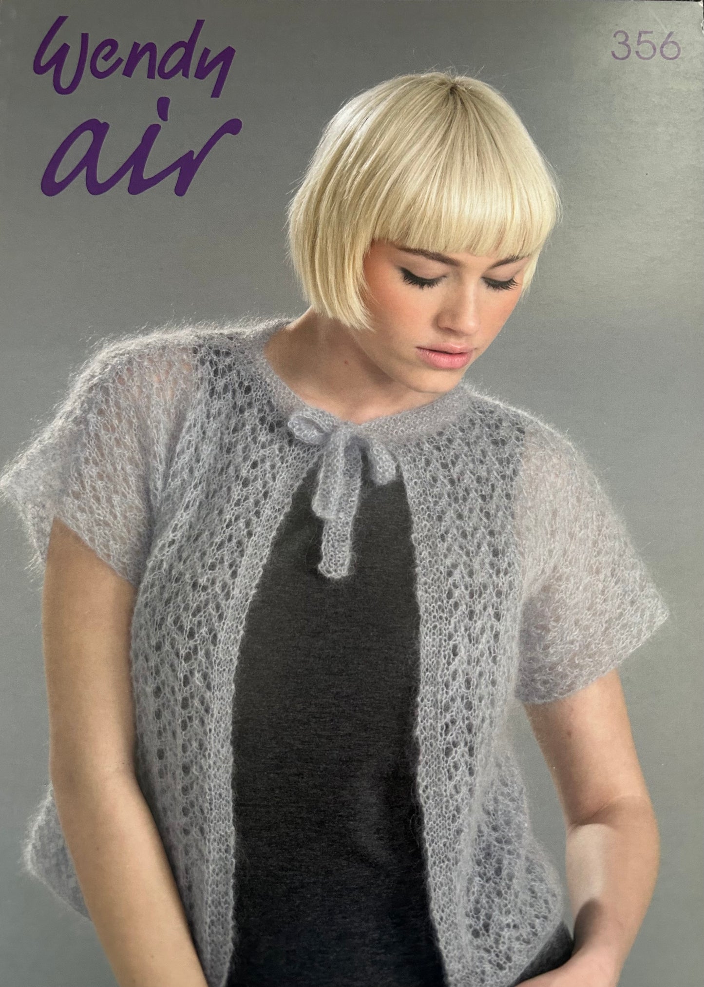 Knittiing Pattern Book 356 - Wendy Air Laceweight