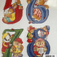Counted Cross Stitch Chart Book - Country Companions - NUMBERS