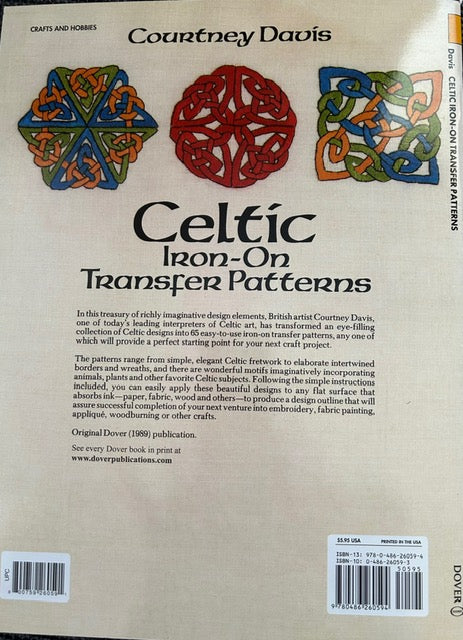 CELTIC Iron On Transfer Patterns Book