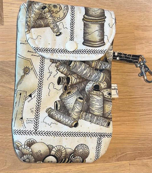 Handmade Fabric Pouch - Sewing Notions