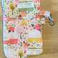 Handmade Fabric Pouch - Caravans