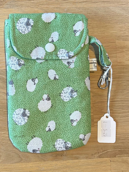 Handmade Fabric Pouch - Sheep