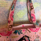Handmade Tote/Project Bag - Pink Sewing Notions