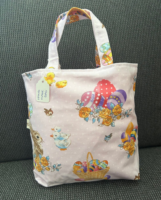 Handmade Mini Tote/Project Bag - Easter Baskets