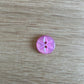 2 Hole Button - 14mm - Star -3 Colours Available