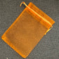 Coloured Organza Drawstring Bag - 14cm x 9 cm
