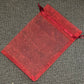 Coloured Organza Drawstring Bag - 14cm x 9 cm
