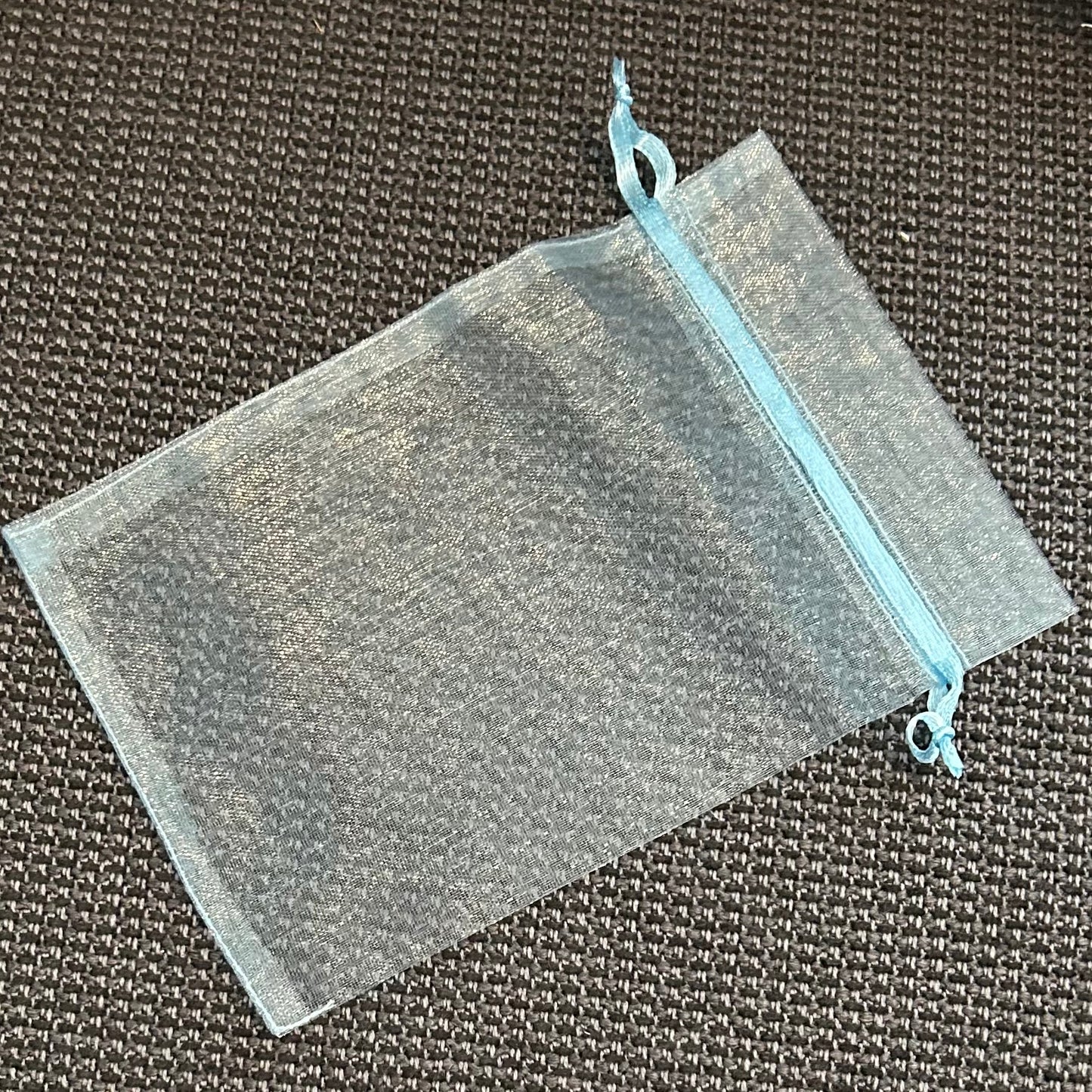 Coloured Organza Drawstring Bag - 14cm x 9 cm