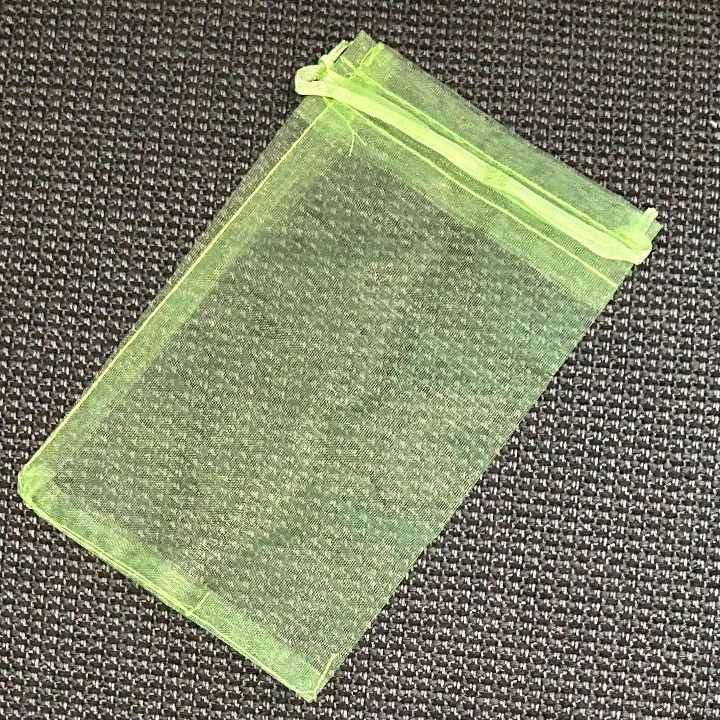 Coloured Organza Drawstring Bag - 14cm x 9 cm