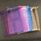 Coloured Organza Drawstring Bag - 20cm x 15cm