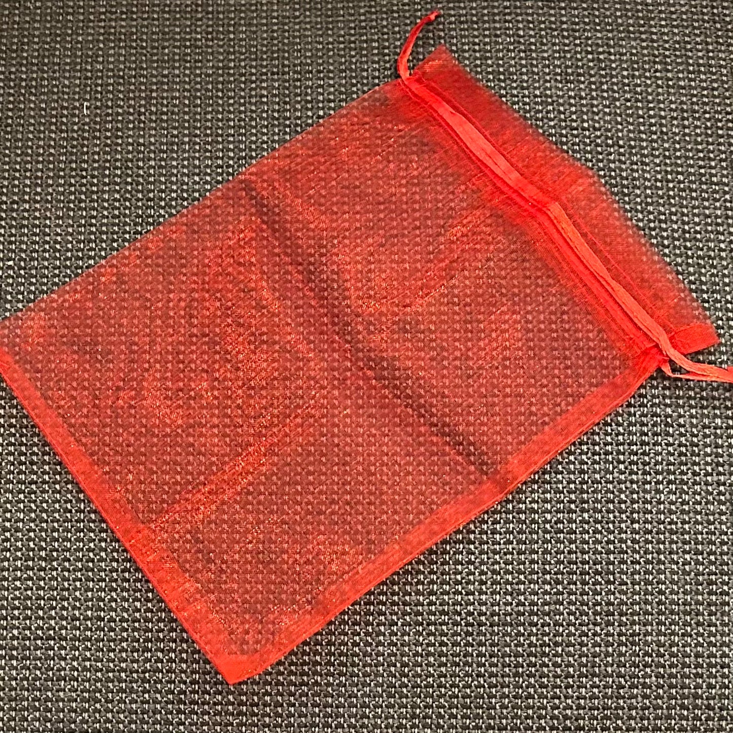 Coloured Organza Drawstring Bag - 20cm x 15cm