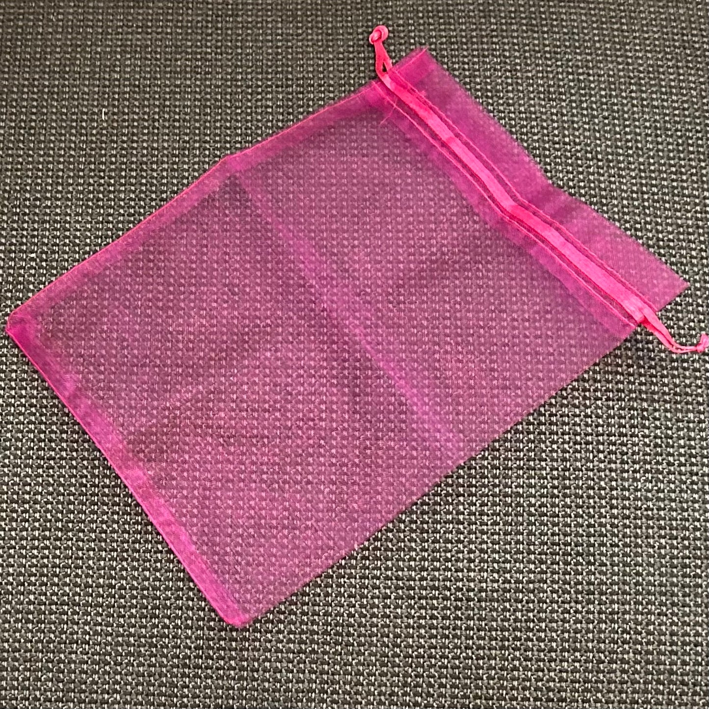 Coloured Organza Drawstring Bag - 20cm x 15cm