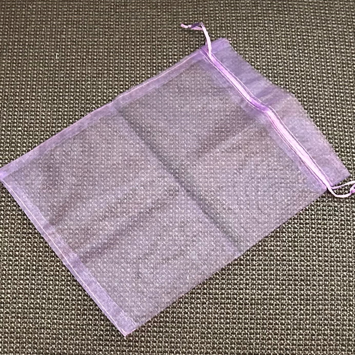 Coloured Organza Drawstring Bag - 20cm x 15cm
