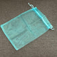 Coloured Organza Drawstring Bag - 20cm x 15cm