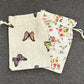 Drawstring Linen Gift Bag - 14cm x 10cm