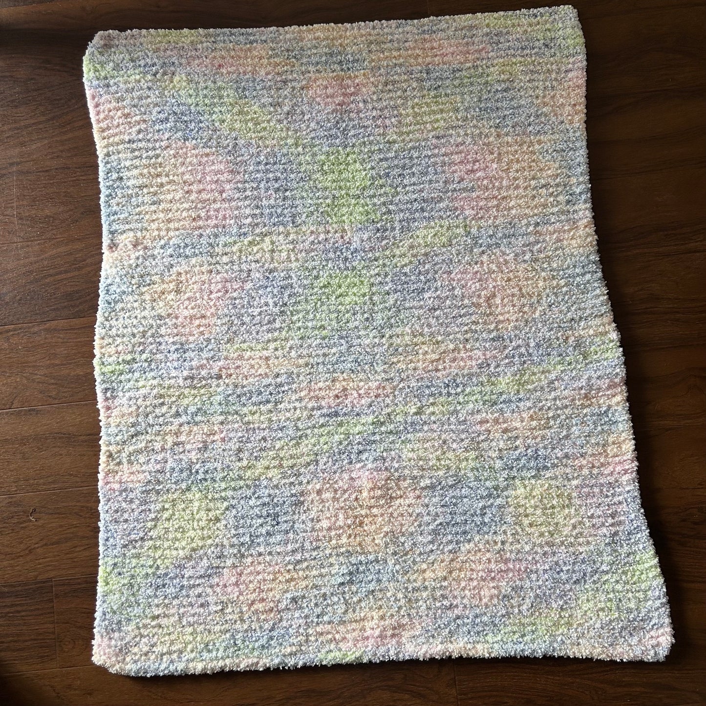 Hand Knitted - Baby Blanket - Fruitilicious Chunky