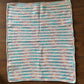 Hand Crocheted - Baby Blanket - Multi/Sparkle