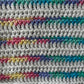 Hand Crocheted - Baby Blanket - Multi/Sparkle