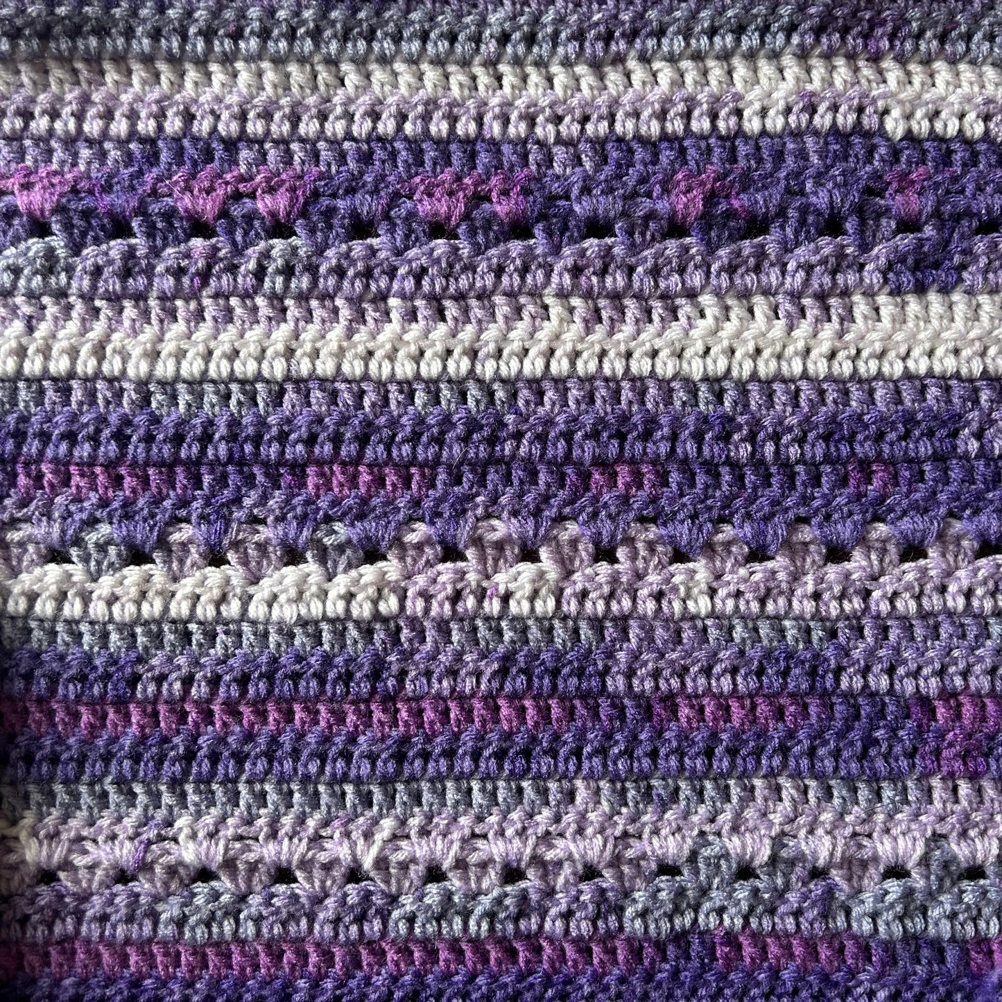 Hand Crocheted - Baby Blanket - Babycakes Tropical