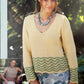 Knitting Pattern 3259 - Sweater & Top in Cotton 4 Ply