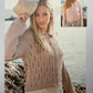 Knitting Pattern 3050 - Lacy Jacket in Cotton DK