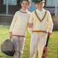 Knitting Pattern 4350 - Childrens Cricket Style Sweaters in DK