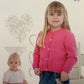 Knitting Pattern 1196 - Long Sleeved Cardigan & Block Sweater in 4 Ply