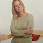 Knitting Pattern 2724 - Textured Sweater in Cotton 4 Ply