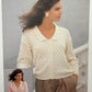 Knitting Pattern 4204 - Lacy Cardigan in 4 Ply