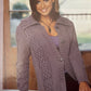 Knitting Pattern 3329 - Womans Cable Jacket in Aran