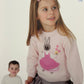 Knitting Pattern 1164 - Rabbit Sweaters In Peter Pan DK
