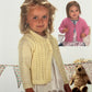 Knitting Pattern 1135 - Cardigans in Peter Pan DK