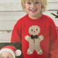 Knitting Pattern 1173 - Gingerbread Sweater & Hat in Peter Pan DK