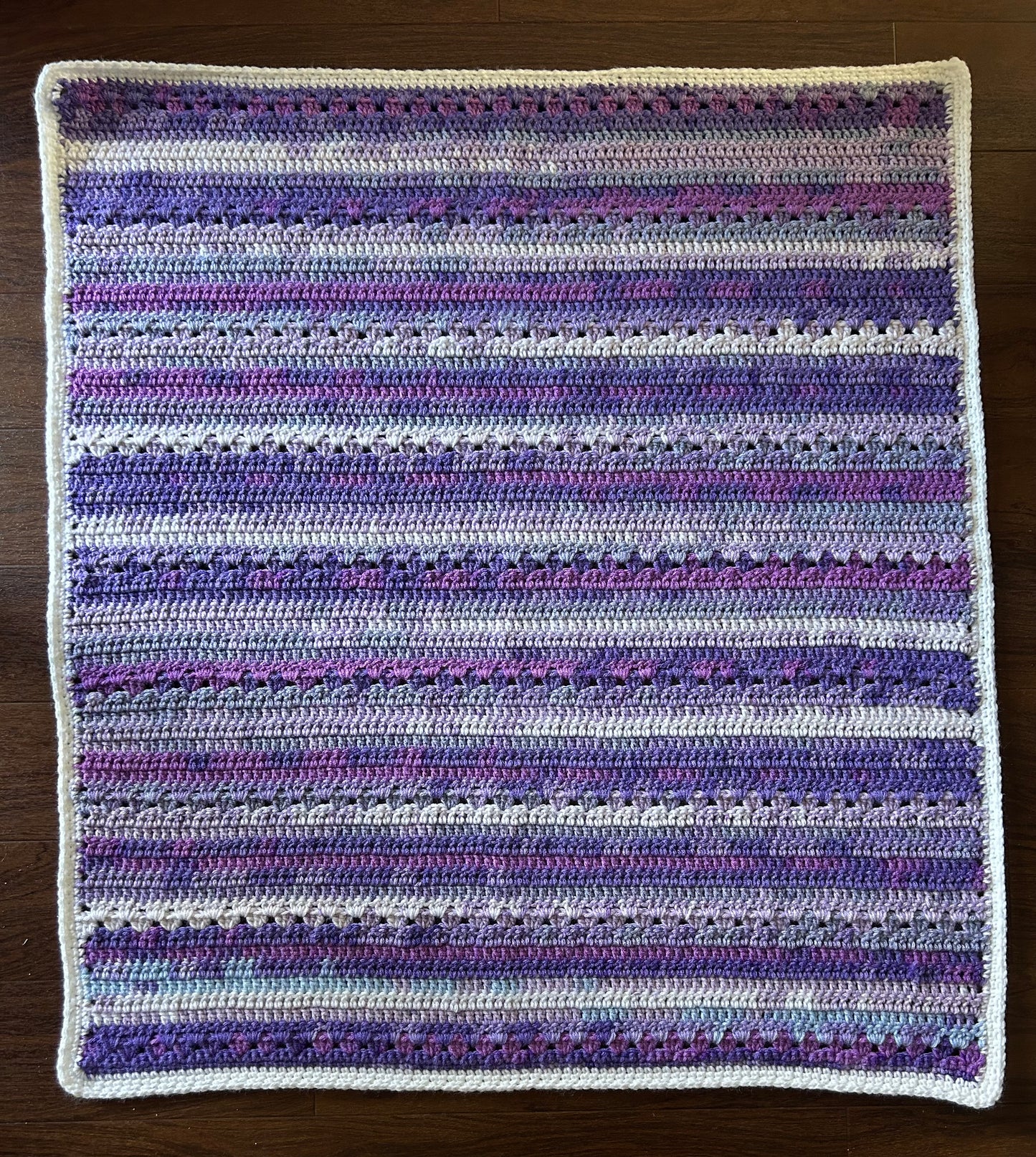 Hand Crocheted - Baby Blanket - Babycakes Tropical