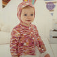 Knitting Pattern 4725 - Jacket & Bonnet in Snuggly Jolly DK