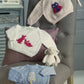 KNITTING PATTERN - UKHKA/170 - Duck/Owl/Rabbit Jumper in 4 Ply