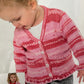 Knitting Pattern P1072 - V-Neck & Collared Ruffle Edged Cardigans in Peter Pan DK
