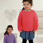 Knitting Pattern P1191 - Easy Knit Sweater & Cardigan in Peter Pan DK
