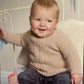 Knitting Pattern P1060 - Panelled Sweater in Peter Pan DK