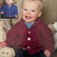 Knitting Pattern 1957 - Boys Cardigans in Snuggly Baby Bamboo DK