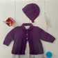 Knitting Pattern 4937 - Cardigan & Bonnet in Snuggly Baby Bamboo DK