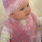 Knitting Pattern 1683 - Waistcoat & Hat in Tiny Tots DK & Funky Fur DK