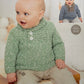 Knitting Pattern 1284 - Sweaters in Tiny Tots DK