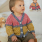 Knitting Pattern 1283 - Cardigans in Tiny Tots DK