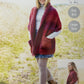 Knitting Pattern 5815 - Ladies Shawls in Chunky