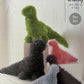 Knitting Pattern 9130 - Dinosaurs in Tinsel Chunky
