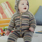 Knitting Pattern 4572 - Onesie in Baby Crofter DK
