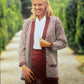 Vintage Knitting Pattern 4282 - Edge to Edge Jacket in DK