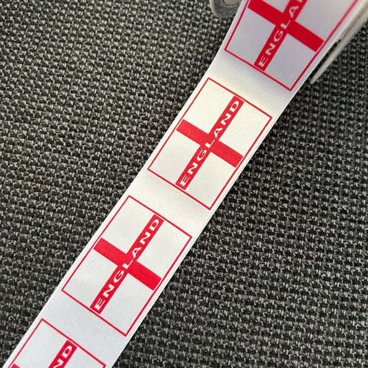 England - St George Cross - Ribbon 35mm