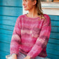 Knitting Pattern - Painted Power Aran Jumper - FREE (Only with purchase of yarn)